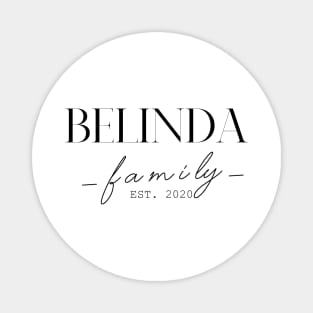 Belinda Family EST. 2020, Surname, Belinda Magnet